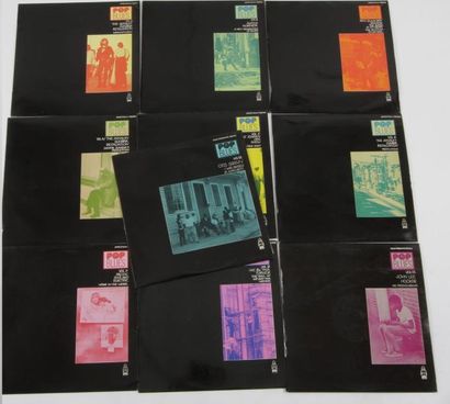 null POP BLUES
10 Volumes, BYG records. France 1968-71. 31 x 31 cm - 12 x 12 inc...