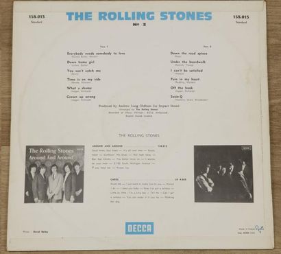 null THE ROLLING STONES
« N°3 » Decca 158.013 France 1965. 31 x 31 cm - 12 x 12 inches...