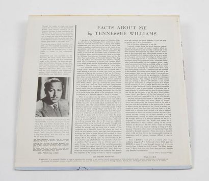 null ANDY WARHOL
TENNESSEE WILLIAMS. Impression sur pochette disque. Offset print...