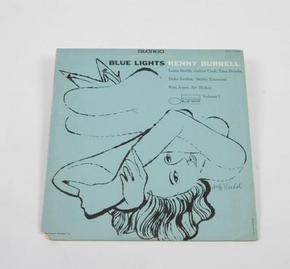 null ANDY WARHOL
KENNY BURRELL « Blue Lights, Vol. 1 » 1973. Impression sur pochette...