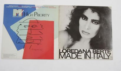 null ANDY WARHOL
« Loredana Berte » + « MTV High Priority ». Impression sur pochette...