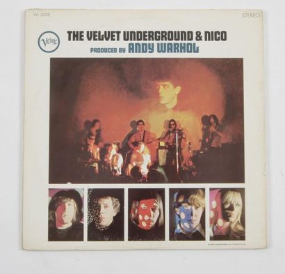 null ANDY WARHOL
THE VELVET UNDERGROUND & NICO. Label Verve 5008 Stereo. U.S.A.,...