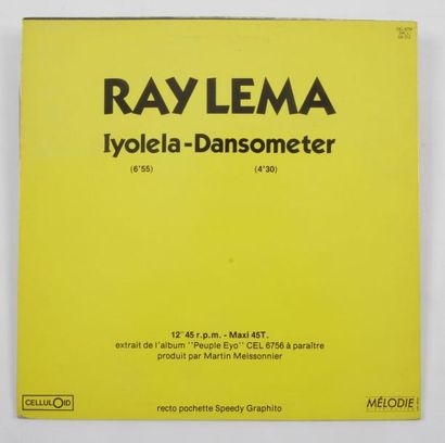 null SPEEDY GRAPHITO
Ray Lema « Lyolela - Dansometer ». Maxi 45 T Impression sur...