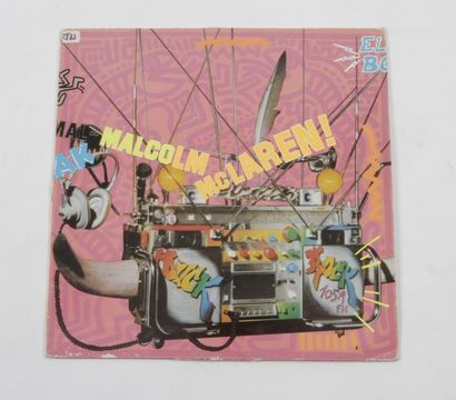 null KEITH HARING
Malcolm Mc Laren « Duck Rock ». Impression sur pochette disque...