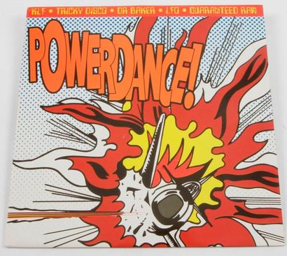 null ROY LICHTENSTEIN
« Powerdance ! » Impression sur pochette disque. Offset print...