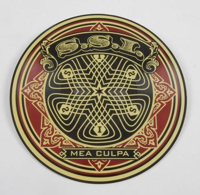 null OBEY (Shepard Fairey) 
S.S.I. « Mea Culpa » Signé par Shepard Fairey et numérotée....