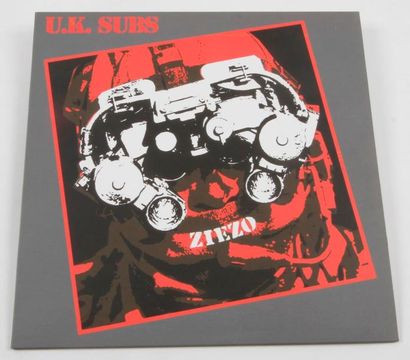 null BANKSY
U.K SUBS « Ziezo » Impression sur pochette disque. Offset print on vinyl...
