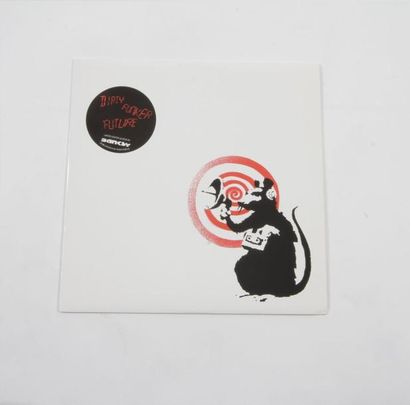 null BANKSY
DIRTY FUNKER « Future ». Impression sur pochette disque. Offset print...