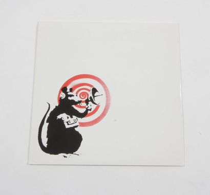 null BANKSY
DIRTY FUNKER « Future ». Impression sur pochette disque. Offset print...