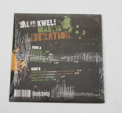 null BANKSY 
TALIB KWELI & MADLIB « Liberation ». Vinyle couleur orange. Impression...