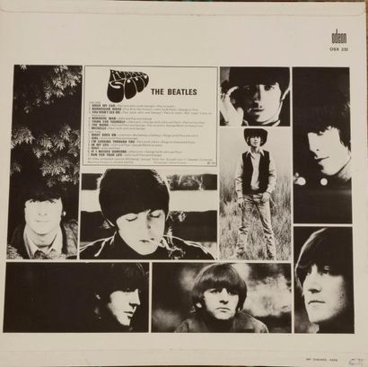 null THE BEATLES
« Rubber soul » ODEON OSX 232 France 1965. 31 x 31 cm - 12 x 12...