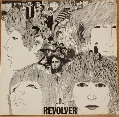 null THE BEATLES
« Revolver » Odeon LSO 105 France 1966. 31 x 31 cm - 12 x 12 in...