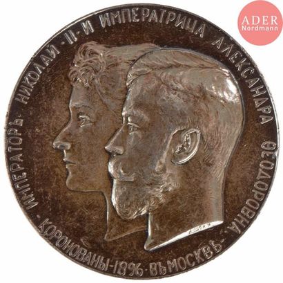 null Anton Fedorovitch VASSIOUTINSKY (1858-1935) [médailleur]
Médaille du couronnement...