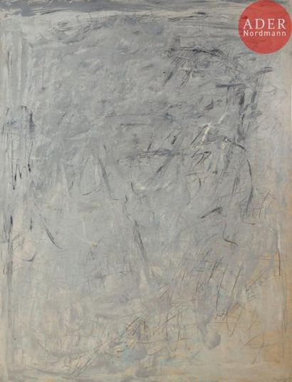 null Charles MAUSSION (1923-2010)
Composition, 1959
Peinture à la cire.
Signée et...