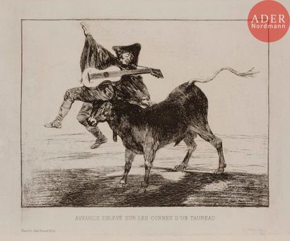 Francisco de Goya y Lucientes Francisco de GOYA Y LUCIENTES
 Aveugle enlevé sur les...