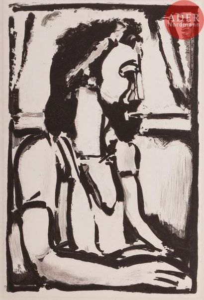 GEORGES ROUAULT Georges ROUAULT
 Pl. pour André Suarès, Passion. Paris, Ambroise...