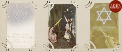 null [CARTES POSTALES]
Album de cartes postales de nouvel an (shanah-tovah)
Bel ensemble...