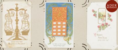 null [CARTES POSTALES]
Album de cartes postales de nouvel an (shanah-tovah)
Bel ensemble...