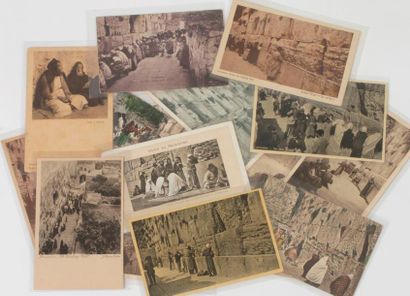 null [CARTES POSTALES - PALESTINE]
Ensemble de 19 cartes postales ayant pour sujet...