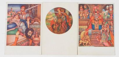 null [CARTES POSTALES]
Arthur SZYK (1894-1951)
3 cartes postales éditées par les...