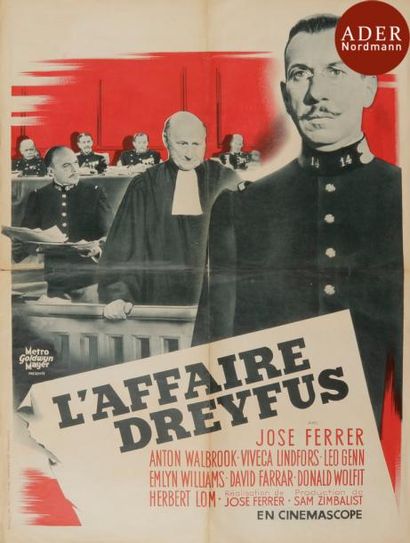 null [AFFICHE DE CINÉMA]
Affiche du film L’affaire Dreyfus de la Metro Goldwyn Mayer
Cinemato,...