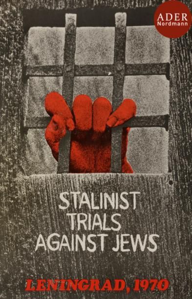 null [AFFICHE EN FAVEUR DES JUIFS D’URSS]
Stalinist trials against jews Leningrad...
