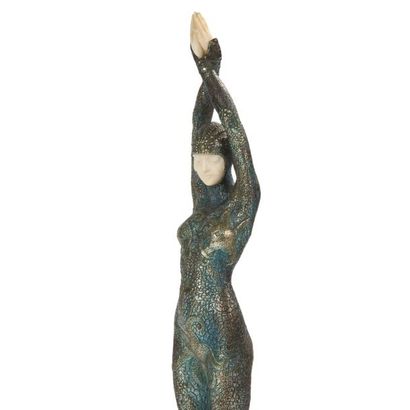 null Demeter H. CHIPARUS (1886-1947) 

Starfish
Sculpture chryséléphantine. 
Épreuve...
