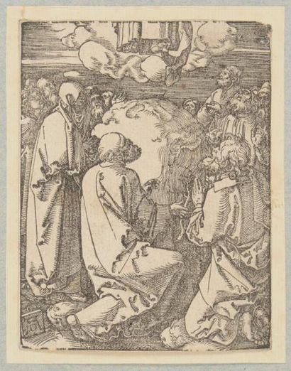 null Albrecht Dürer (1471-1528)
L’Ascension. (Pl. de la Petite Passion). 1509-1511....