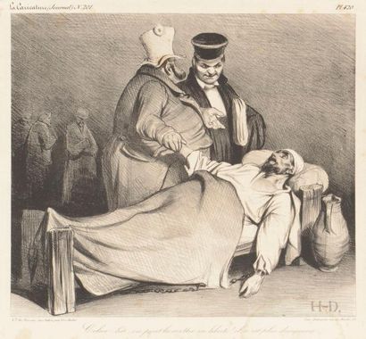 null Honoré Daumier (1808-1879) 
Celui-là, on peut le mettre en liberté ! il n’est...