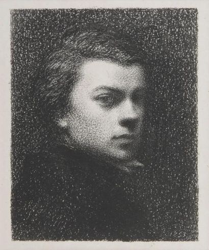 null Henri Fantin-Latour (1836-1904) 
Portrait de M. Fantin à dix-sept ans. 1895....