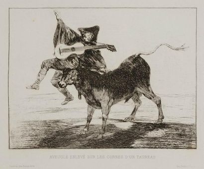 null Francisco de Goya y Lucientes (1746-1828)
Aveugle enlevé sur les cornes d’un...