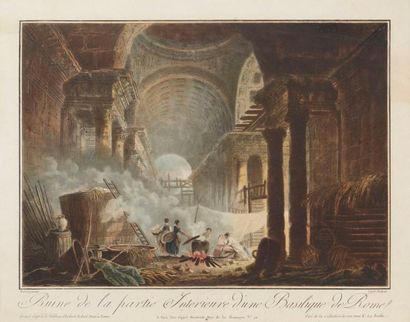 null Laurent Guyot (1756-1806 ou 1808)
Ruine de la partie intérieure d’une basilique...