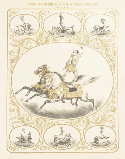 null Charles Lefebvre (actif vers 1850-1860) 
Jean Gaertner, écuyer du Cirque Napoléon...