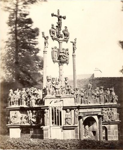 null Émile Mage et divers

Bretagne, c. 1880.

Calvaire et breton.

Deux (2) épreuves...