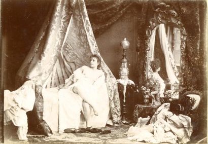 null P. Sarbrice 

Le coucher de la parisienne, c. 1890. 

Album in-4 oblong en percaline...