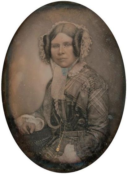 null Daguerréotypiste non identifié

Portraits féminins, c. 1850. 

Deux (2) daguerréotypes...