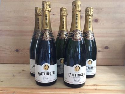 null 5 B CHAMPAGNE BRUT RÉSERVE (2 e.t. légères), Taittinger, NM