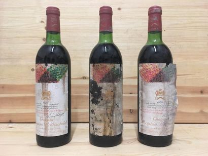 null 3 B CHÂTEAU MOUTON ROTHSCHILD (1 H.E; 2 H.E; 2 e.t. dont 1 e.l.a. et 1 e.a;...