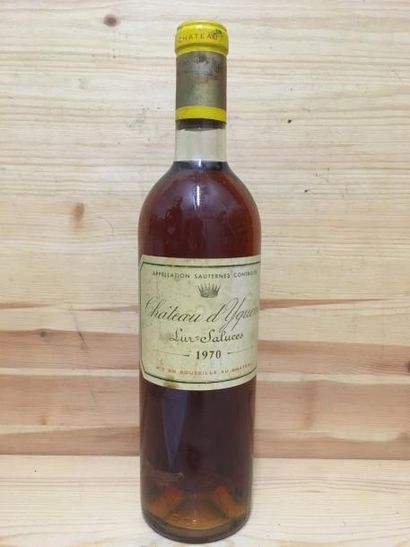 null 1 B CHÂTEAU D'YQUEM (B.G; e.t; c.c.), C1 Supérieur Sauternes, 1970