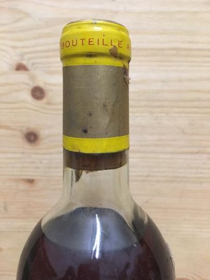 null 1 B CHÂTEAU D'YQUEM (B.G; e.t; c.c.), C1 Supérieur Sauternes, 1970