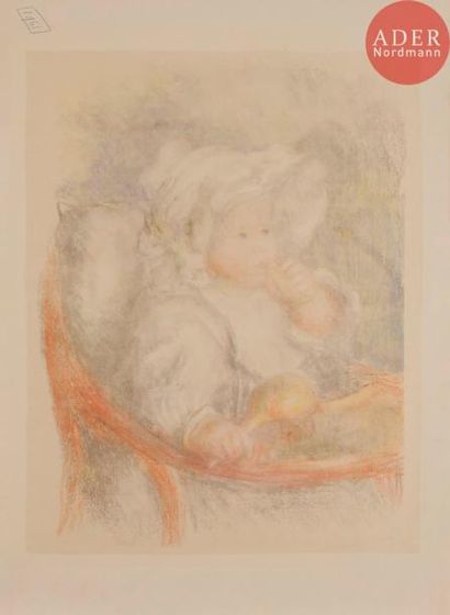 Pierre-Auguste Renoir Pierre-Auguste RENOIR
 L’Enfant à la chaise (Jean Renoir)....