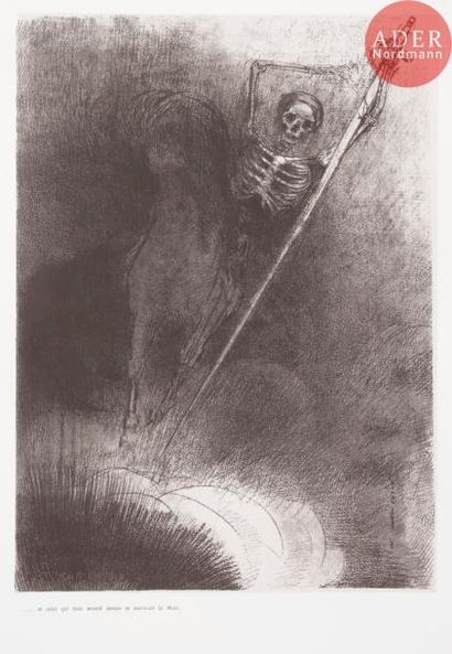 Odilon REDON Odilon REDON
Apocalypse de saint Jean. 1899. Lithographie. 630 x 445....