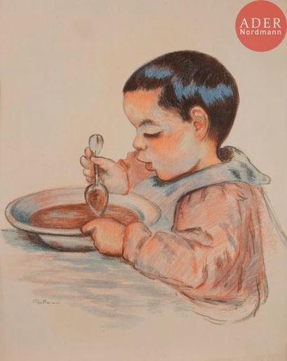 Armand GUILLAUMIN Armand GUILLAUMIN
Portrait d’Armand, ou Enfant mangeant sa soupe....