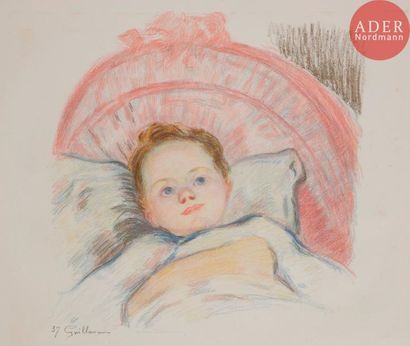 Armand GUILLAUMIN Armand GUILLAUMIN
Portrait de Marguerite ou Tête d’enfant. 1897....
