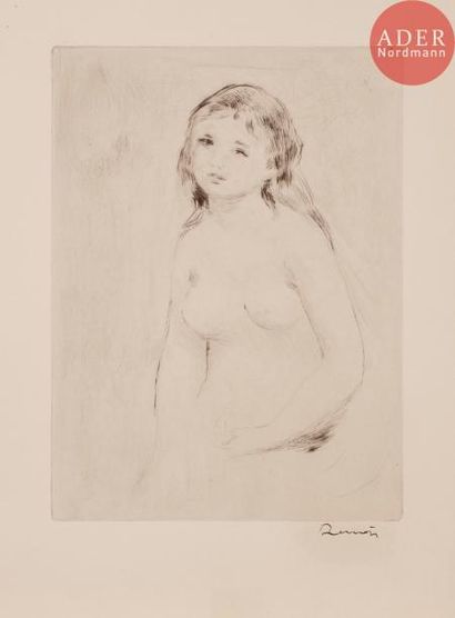 Pierre-Auguste Renoir Pierre-Auguste RENOIR
Étude pour une baigneuse. Vers 1906....