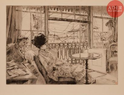 James-J.-J. Tissot James-J.-J. TISSOT
 Ten Etchings / by / J. J. Tissot / first Series....