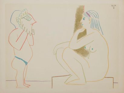 null PICASSO (Pablo). 
Suite de 180 dessins de Picasso.
Paris : Éditions de la revue...