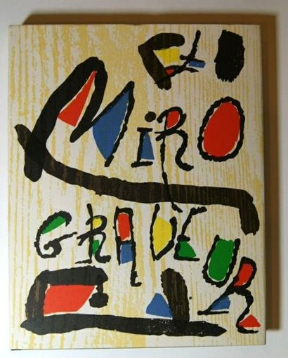 null [MIRÓ (Joan)] - DUPIN (Jacques).
Miró graveur. I. 1928-1960. [II. 1961-1973?;...