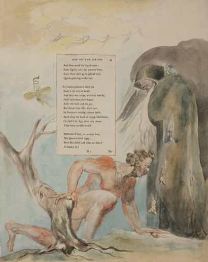 null BLAKE (William).
William Blake’s water-colour designs for the poems of Thomas...