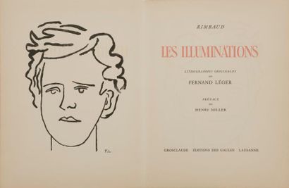 null [LÉGER (Fernand)] - RIMBAUD (Arthur).
Les Illuminations. Préface de Henry Miller.
Lausanne...